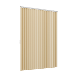 Persiana Vertical em Pvc Crisdan Largura 1,35 X 1,35 Altura Camurça - 2