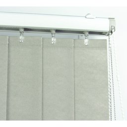 Persiana Vertical em Tecido Crisdan Largura 2,20 X 2,30 Altura Cinza - 6