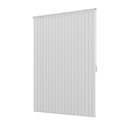 Ver imagem 3 de Persiana Vertical em Tecido Blackout Crisdan Largura 1,35 X 1,35 Altura Branco