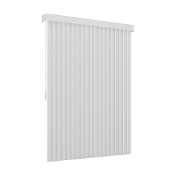 Persiana Vertical em Tecido com Bando Crisdan Largura 1,90 X 2,30 Altura Branco - 3