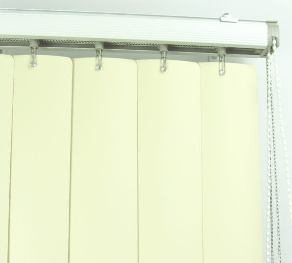 Persiana Vertical em Pvc Crisdan Largura 2,00 X 2,20 Altura Bege - 3