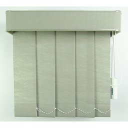 Persiana Vertical em Tecido Blackout com Bando Crisdan Largura 1,00 X 1,40 Altura Cinza - 4