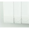 Persiana Vertical em Tecido Blackout com Bando Crisdan Largura 1,00 X 1,40 Altura Branco - 5