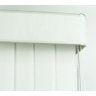 Persiana Vertical em Tecido Blackout com Bando Crisdan Largura 1,00 X 1,40 Altura Branco - 7