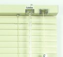 Ver imagem 5 de Persiana Horizontal 25mm Alumínio Crisdan sem Furos Aparente Largura 1,80 X 1,50 Altura Bege