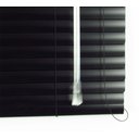 Ver imagem 4 de Persiana Horizontal 25mm Alumínio Crisdan sem Furos Aparente Largura 1,80 X 1,50 Altura Preto
