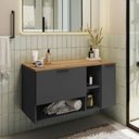 Ver imagem 1 de Gabiente para Banheiro Suspenso 2 Portas