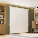 Ver imagem 1 de Persiana Rolô Pinpoint Blackout Crisdan 2,00 Largura X 1,60 Altura Branco