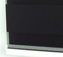 Ver imagem 5 de Persiana Rolô Double Vision com Barra Niveladora Crisdan 1,35 Largura X 1,35 Altura Preto