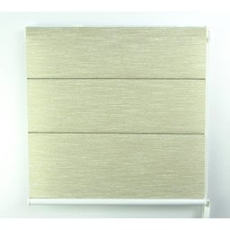 Persiana Romana Napoles com Blackout Crisdan 1,80 Largura X 2,30 Altura Bege - 2
