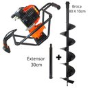 Ver imagem 1 de Perfurador de Solo Vulcan VPS520 Para Colocação de Cercas e Grades Broca 80x10cm + Extensor de