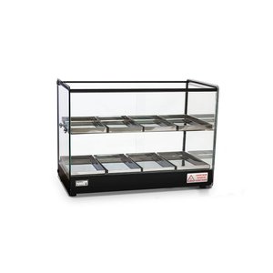 Estufa Vitrine Quadrada Dupla 8 Bandejas Evr Titã 110v