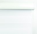 Ver imagem 4 de Persiana Rolô Double Vision com Perfil Frontal Crisdan 1,90 Largura X 2,30 Altura Branco
