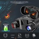 Ver imagem 5 de Binoculo Visao Noturna Infravermelho Zoom Foto Video Cartao Micro Sd Caça Pesca Escotismo Bateria Re