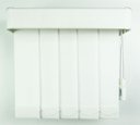 Ver imagem 4 de Persiana Vertical em Tecido com Bando Crisdan Largura 1,50 X 1,50 Altura Branco