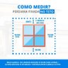 Persiana Vertical em Tecido com Bando Crisdan Largura 1,00 X 1,40 Altura Cinza - 8