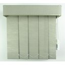 Ver imagem 4 de Persiana Vertical em Tecido com Bando Crisdan Largura 1,00 X 1,40 Altura Cinza