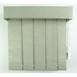 Persiana Vertical em Tecido com Bando Crisdan Largura 1,00 X 1,40 Altura Cinza - 4