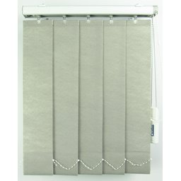 Persiana Vertical em Tecido Crisdan Largura 2,00 X 2,20 Altura Cinza - 4