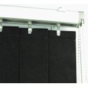 Ver imagem 6 de Persiana Vertical em Tecido Crisdan Largura 1,20 X 1,20 Altura Preto