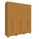 Ver imagem 2 de Guarda-Roupa Casal Paolla 6 Portas 2 Gavetas Cinamomo - ACP Móveis