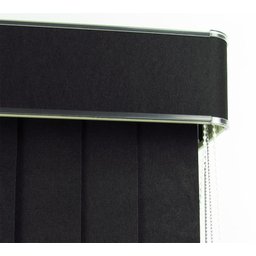 Persiana Vertical em Tecido com Bando Crisdan Largura 1,00 X 1,40 Altura Preto - 6