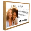 Ver imagem 6 de Quadro Personalizado com Foto e Música Amiga em Moldura Caixa Tacolado Papel de Parede Moldura Caixa