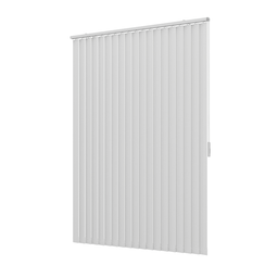 Persiana Vertical em Tecido Blackout Crisdan Largura 2,10 X 2,20 Altura Branco - 3