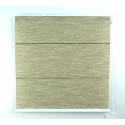 Persiana Romana Napoles com Blackout Crisdan 1,80 Largura X 1,50 Altura Marrom - 2