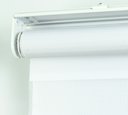 Ver imagem 4 de Persiana Rolô Double Vision com Barra Niveladora Crisdan 1,60 Largura X 1,40 Altura Branco