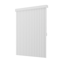Ver imagem 2 de Persiana Vertical em Pvc com Bando Crisdan Largura 2,20 X 1,60 Altura Branco