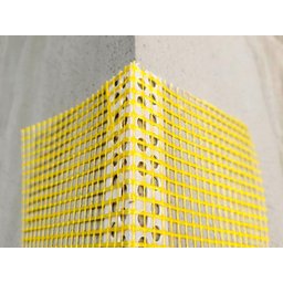Cantoneira de Pvc com Tela de Fibra de Vidro - 1,25m - 3