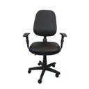 Ver imagem 1 de Cadeira Escritório Executiva Work Nr17 Corino Sintetico:preto