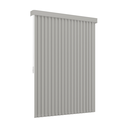 Ver imagem 3 de Persiana Vertical em Tecido com Bando Crisdan Largura 2,20 X 2,30 Altura Cinza