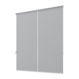 Persiana Rolô Tela Solar Screen 5% Crisdan 2,00 Largura X 1,60 Altura Cinza - 2