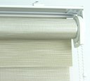 Ver imagem 3 de Persiana Rolô Double Vision com Barra Niveladora Crisdan 1,80 Largura X 1,50 Altura Bege
