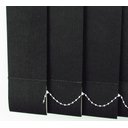 Ver imagem 5 de Persiana Vertical em Tecido com Bando Crisdan Largura 2,00 X 2,20 Altura Preto