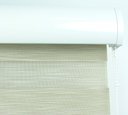 Ver imagem 4 de Persiana Rolô Double Vision com Perfil Frontal Crisdan 1,60 Largura X 1,40 Altura Bege