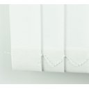 Ver imagem 5 de Persiana Vertical em Tecido Blackout Crisdan Largura 2,00 X 2,20 Altura Branco