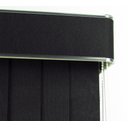 Ver imagem 6 de Persiana Vertical em Tecido com Bando Crisdan Largura 1,90 X 2,30 Altura Preto