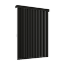 Ver imagem 3 de Persiana Vertical em Tecido com Bando Crisdan Largura 1,90 X 2,30 Altura Preto