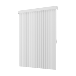 Persiana Vertical em Pvc com Bando Crisdan Largura 1,00 X 1,40 Altura Branco - 2