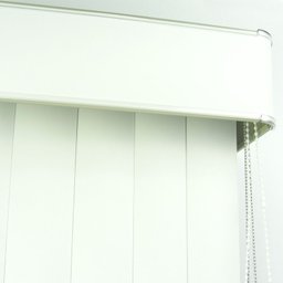 Persiana Vertical em Pvc com Bando Crisdan Largura 1,00 X 1,40 Altura Branco - 5