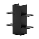 Ver imagem 7 de Gabinete Organizador para Banheiro Fitting com Nichos Preto