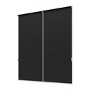 Ver imagem 2 de Persiana Rolô Tela Solar Screen 5% Crisdan 1,35 Largura X 1,35 Altura Preto