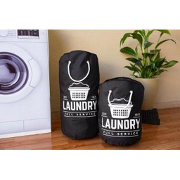 Cesto de roupa Laundry 15 Litros Preto - 3