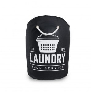 Cesto de roupa Laundry 15 Litros Preto