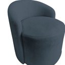 Ver imagem 6 de Kit 2 Poltronas Decorativa Yara Orgânica Bouclé Cinza