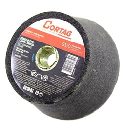 Rebolo Tipo Copo Cônico 100x50mm Rosca M14 G-120 - 61750 - CORTAG - 2