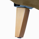 Ver imagem 3 de Poltrona Cama Pet Hanna Estofada Tecido Veludo Divini Decor:capuccino